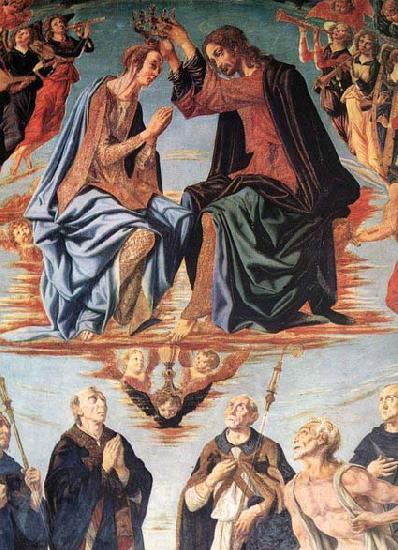 Pollaiuolo, Piero Coronation of the Virgin oil painting image